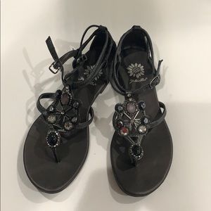Yellow Box sandals